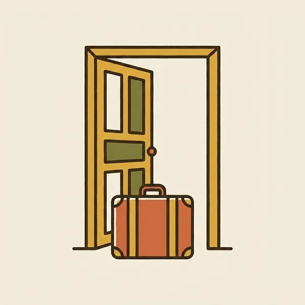 Illustration: Abschied
