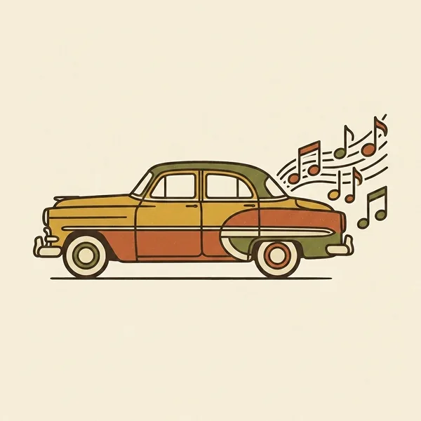 Illustration: Für die Autofahrt